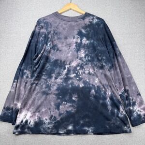 WE THE FREE Tie Dye Long Sleeve Cotton Tunic Top Shirt Size S Boho Festival